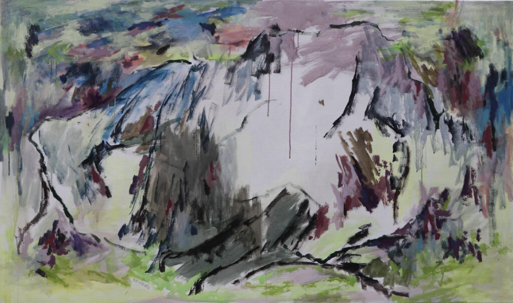 Nevado - Acryl auf Leinwand -160 x 95 cm 2020